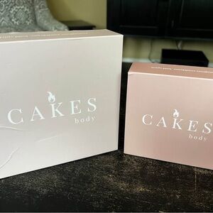 Cakes Body Set - Pink and White